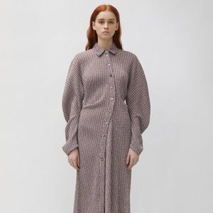 LOROD Twisted Shirt Dress